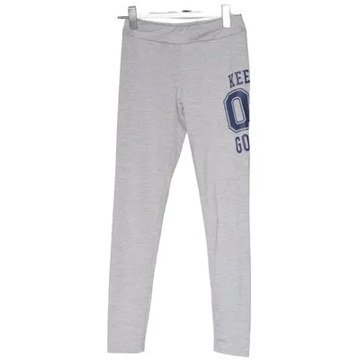 Træningsleggings (Grå) fra Phelix Sports Elastan, Polyester