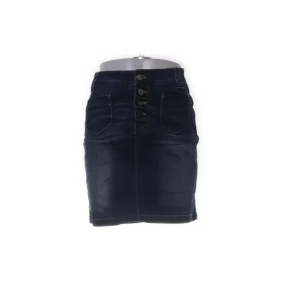 Jupe en jean (Bleu) de Vero Moda Jeans Coton, Élasthane