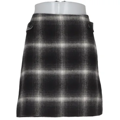 Skirt (Gray, White) from Opus Acrylic, Polyester, Viscose, Wool