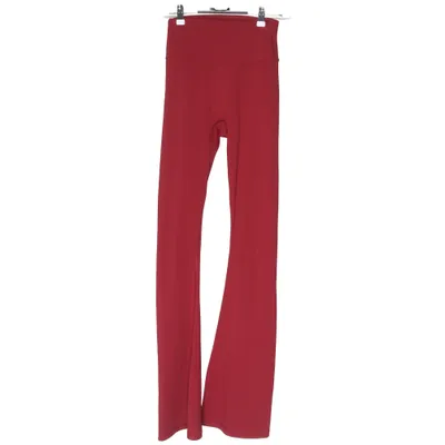 Træningsleggings (Rød) fra MKLifestyle Elastan, Genanvendt polyester