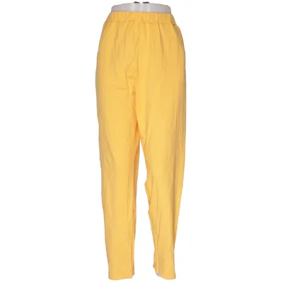 Broek (Geel) van Tam-Silk Katoen, Elastaan, Modal