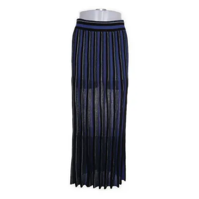 Maxi rok (Blauw, Meerkleurig) van Zara Knit Metallvezel, Polyester, Viscose