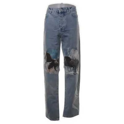 Jeans (Blå, Flerfärgad) från Boohoo Man Polyester