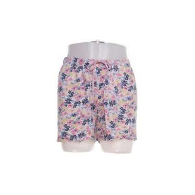 Pajama shorts (White, Multicolored) from Queentex Cotton