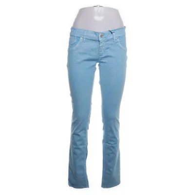 Jeans (Blue, White) from Freesoul Cotton, Polyester, Elastane