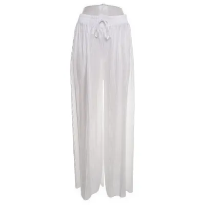 Palazzobyxor (Vit) från Tu Elastan, Polyamid