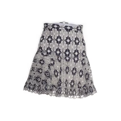 Kjol (Blå, Vit) från Sandro Paris Polyester, Acetat, Bomull