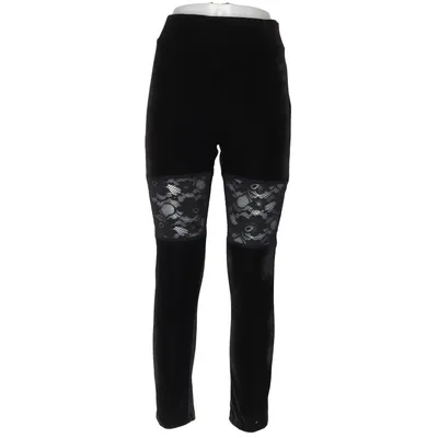 Leggings (Svart) från Killstar Elastan, Polyester