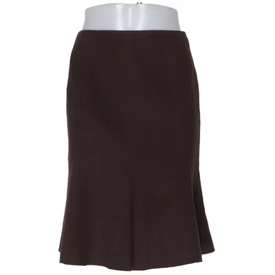 Skirt (Brown) from St Emile Acetate, Angora, Cupro, Wool