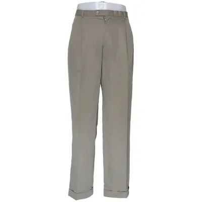 Suit pants (Green) from KappAhl Polyester