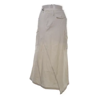 Jeanskjol (Vit) från Urban Revivo Bomull, Elastan