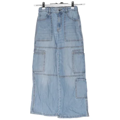 Pantalon cargo (Bleu) de Denim Co Coton