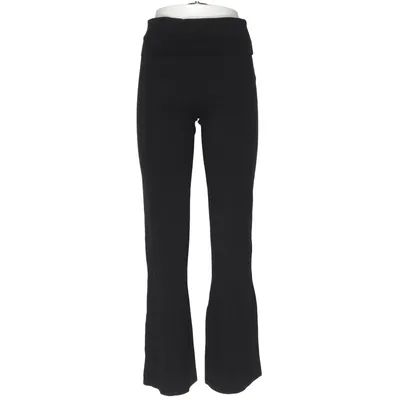 Pantalon patte d'éléphant (Noir) de H&M Coton, Viscose, Élasthane