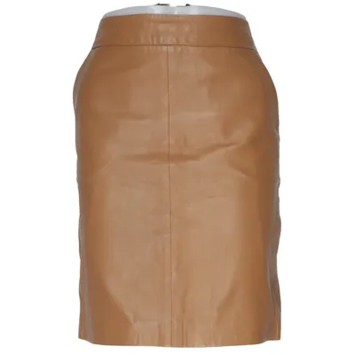 Jupe en cuir (Marron) de Set Cuir, Polyester