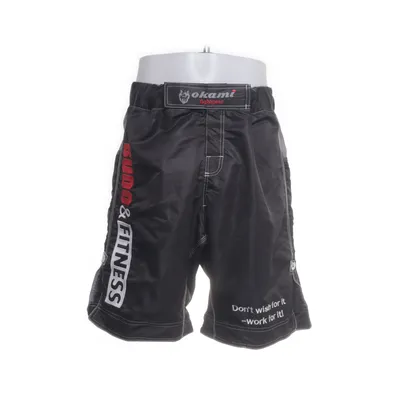 Kampsportsbukser (Sort, Flerfarvet) fra Okami Polyester