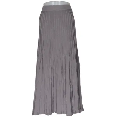 Jupe longue (Gris) de Riva Polyamide, Viscose