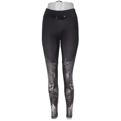 Sportleggings (Schwarz, Grau) von Power Woman Elasthan, Polyester