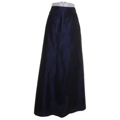 Maxi skirt (Blue) from Marie Blanc Acetate, Polyester