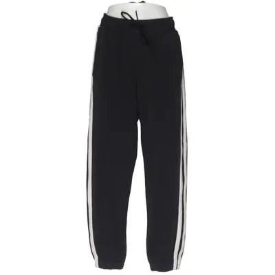 Joggingbroek (Zwart, Wit) van Adidas Katoen, Gerecycled polyester