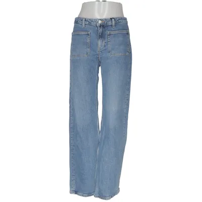 Spijkerbroek (Kimberly Denim Trousers) van Weekday Katoen, Elastaan