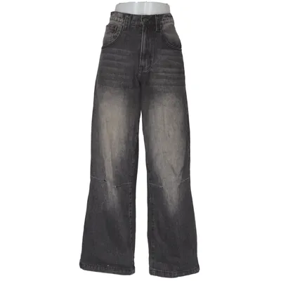 Jeans (Black, Gray) from Jaded London Cotton
