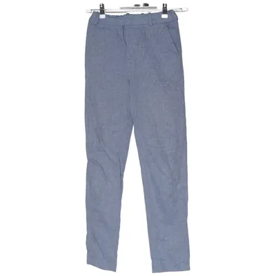 Kostymbyxor (Blå) från H&M Bomull, Linne, Polyester