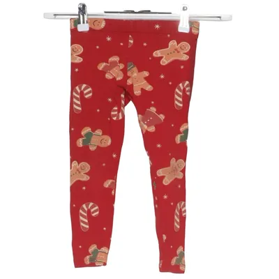 Leggings (Röd, Flerfärgad) från Lindex Kids Bomull, Elastan