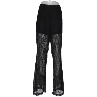 Pantalon (Noir) de Shein Élasthane, Polyamide