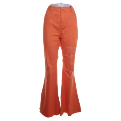 Jeans (Orange) från Flamingo Bomull, Elastan