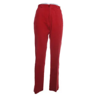 Manchesterbyxor (Röd) från Hagenfeldt Bomull, Polyester