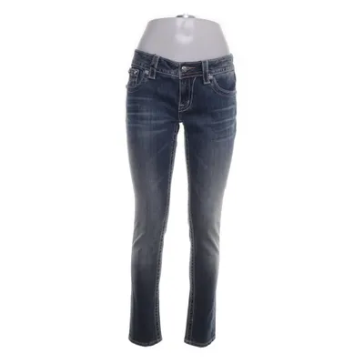 Jeans (Blå) från Miss Me Bomull, Elastan