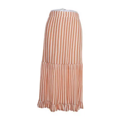 Rok (Oranje, Beige) van Selected Femme Polyester, Viscose
