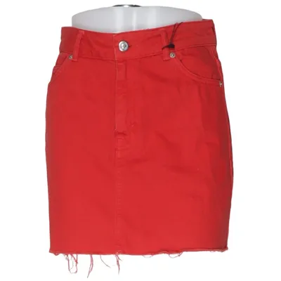 Denim skirt (MOTO) from Topshop Moto Cotton