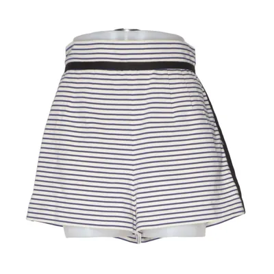 Shorts (Blau, Weiß) von Philosophy di Lorenzo Serafini Baumwolle