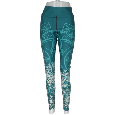 Træningsleggings (Grøn, Blå) fra Maya Freya Elastan, Polyester