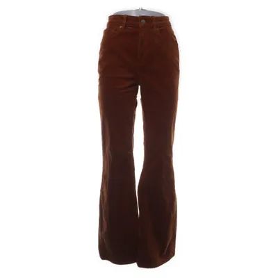 Manchesterbyxor (Brun) från Stay Bomull, Elastan