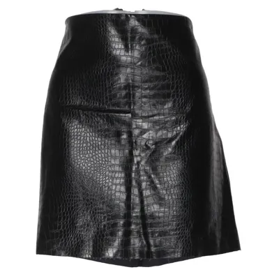 Jupe (Noir) de Who What Wear Polyester, Polyuréthane