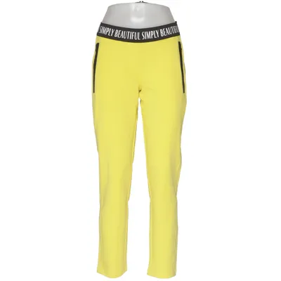 Joggers (Yellow) from Kenny S. Cotton, Elastane, Polyester