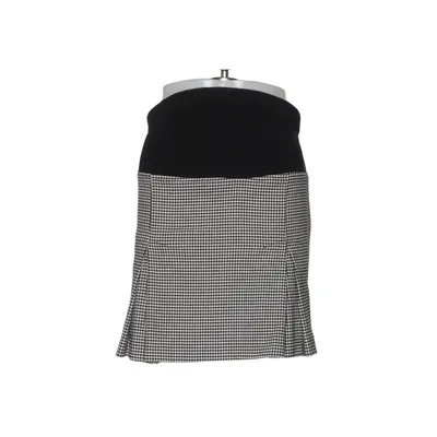 Zwangerschapsrok (Zwart, Wit, Meerkleurig) van H&M Mama Katoen, Elastaan, Polyester, Viscose