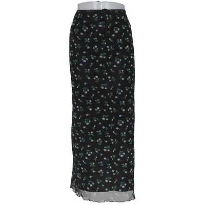 Maxi rok (Zwart, Meerkleurig) van Boysen's Polyester
