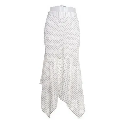 Skirt (White, Black) from Ganni