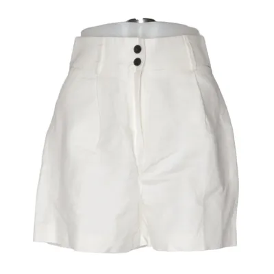 Short (Blanc) de H&M Modern Classic Lin, Viscose, Polyester