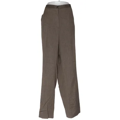 Jakkesætsbukser (Brun) fra Ulla Popken Elastan, Polyester, Viscose