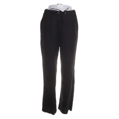 Pantalon patte d'éléphant (Noir) de By Ellos Coton, Lin