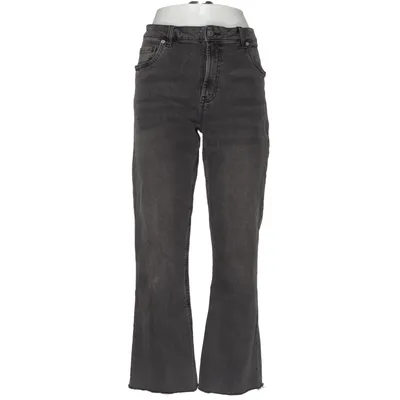 Jeans (Grå) fra Denim Rebel Bomuld, Elastan