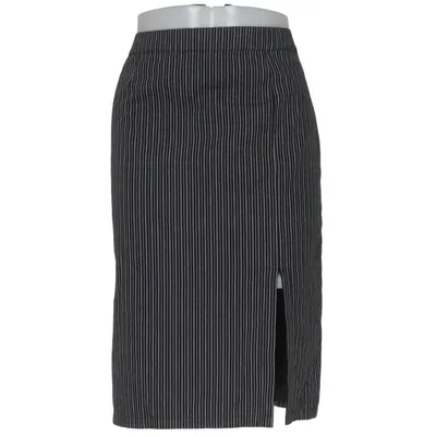Jupe (Noir, Blanc) de Blunauta Acétate, Coton