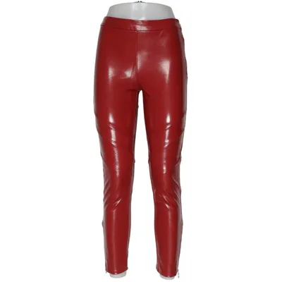 Vinyl broek (Rood) van Pinko Elastaan, Polyester, Viscose