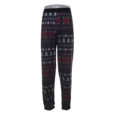 Pyjama broek (Blauw, Rood, Wit) van Boohoo Man Elastaan, Polyester