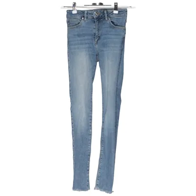 Spijkerbroek (Blauw) van Never Denim Katoen, Elastaan, Polyester