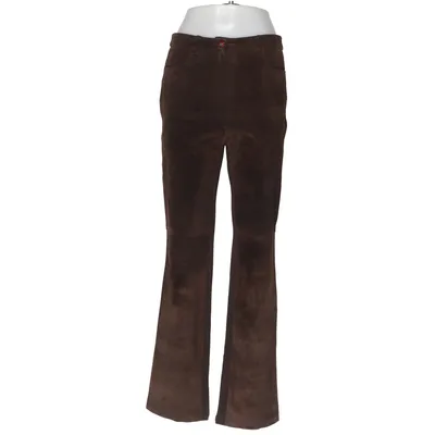 Pantalon en cuir (Marron) de Absolu Élasthane, Polyamide, Daim
